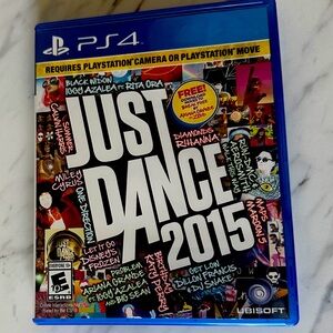 Just Dance 2015 for PS4 Adult Owned Perfect Condtion